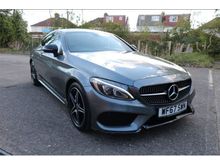 2017 Mercedes-Benz C200 2.0 Coupe AMG LINE 2.0 GOOD CONDITION LOW MILEAGE UNREG17 OFFER OFFER PRICE