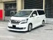Used 2013 Toyota Vellfire 3.5 V (AT) 14DAYS GUARANTEE REPAIR / FREE WARRANTY / MODELLISTA KIT / PILOT SEAT / POWER BOOT / LEATHER SEAT