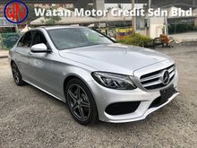 2014 Mercedes-Benz C200 2.0 CC AMG UNREG FULLSPEC,JPN,TRUE YEAR MADE CAN PROVE,PRE CRASH,ORI AMG BODYKIT N RIM,MEMORY SEAT,REVERSE CAM,FREE WARRANTY