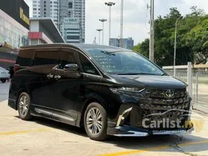 2025 Toyota Alphard 2.5 Z Modelista JBL SPEC FULLY LOADED - ORI MODELLISTA II BODYKIT - READY STOCK NOW 5AA GRADE WITH 6K MILEAGE ONLY - Unregister
