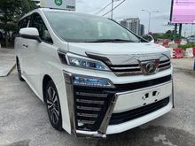 2018 Toyota Vellfire 2.5 ZG OFFER MPV