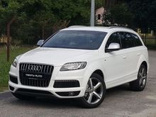 2011 Audi Q7 3.0 TDI Quattro S Line (A) QUATTRO, Green Turbo Diesel, AWD new facelift 7-seater SUV