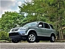 2004 Honda CR-V 2.0 i-VTEC SUV LEATHER SEAT WITH SPAREKEY RAMADHAN OFFER NO REPAIR NEEDED