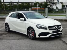 2017 Mercedes-Benz A45 AMG 2.0 4MATIC Hatchback PANOROOF HARMANKARDON RECARO