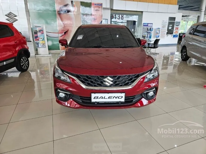 Jual Mobil Suzuki Baleno 2024 1.5 di Jawa Barat Automatic Hatchback Marun Rp 238.900.000