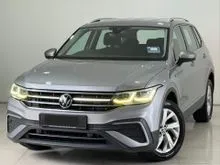 2022 Volkswagen Tiguan 1.4 Allspace Life (61K KM Only) (VW Certified Pre-Owned) (Under Warranty till 2027) (Tip Top Condition) (View To Believe)