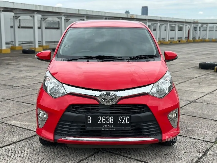 Jual Mobil Toyota Calya 2017 G 1.2 di DKI Jakarta Automatic MPV Merah Rp 99.000.000