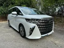 [1,000KM/GRADE 6A] 2024 TOYOTA ALPHARD /FULL SPECS /READY STOCK /RM278K /UNREG