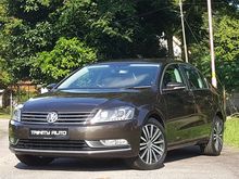 2013 VOLKSWAGEN PASSAT 1.8 TSi (A) B7 Turbo DSG Full spec! Local ,CKD Brand New By VW MALAYSIA!