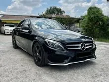 [ LOANKEDAI ] 2016 Mercedes-Benz C250 2.0 AMG Line Sedan W205 7GTro+ Panoramic P/Boot Burmester P/Shift Keyless AutoPark NAVI R/Cam FULLSPEC 