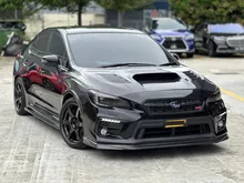 2020 Subaru WRX S4 STI 2.0 (A) Rays TE37 Rims, HKS HiperMax Adjustable, Oil Cooler, Carbon Bonnet, Carbon Fender, Carbon Parts, Recaro Seat,Sunroof