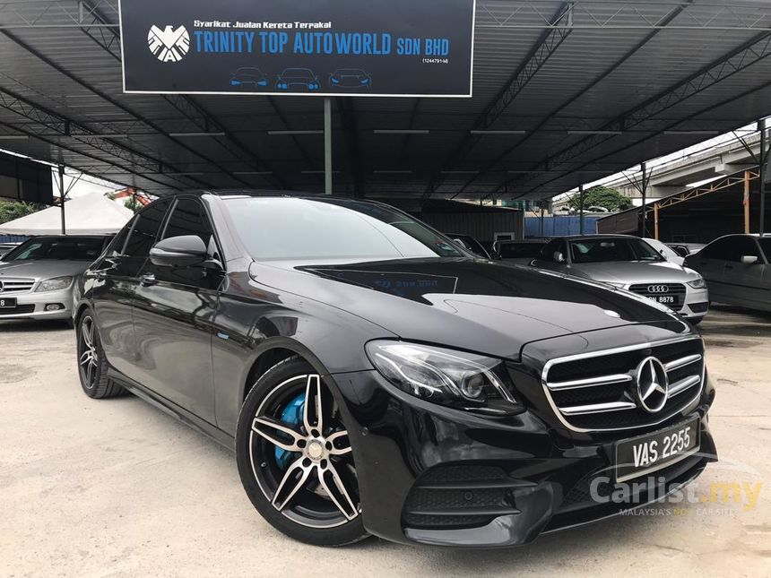 MercedesBenz E350 e 2017 AMG 2.0 in Selangor Automatic Sedan Black for
