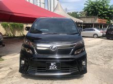 2012 Toyota Vellfire 2.4 Z Golden Eyes MPV (A) TIP TOP CONDITION FREE WHOLE CAR TINTED HIGH LOAN