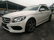 2015 Mercedes-Benz C200 2.0 AMG FULL LEATHER P/ROOF BUMESTHER SOUNDS SYSTEM HIGH SPEC