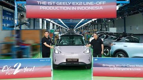 Geely EX2 mulai Dirakit Lokal, Harga Resminya Sebentar Lagi Ketahuan!
