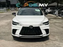 2023 Lexus RX 350 2.4 F Sport Handling SUV /5A Unit / Low Milleage / TALA15 / DRCC / BSM / Wireless Charging / Orange Calipers / Pan Roof / 360 Camera