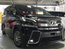 2016 Toyota Vellfire 2.5 Z G Edition MPV