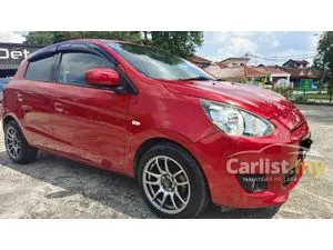 2013 Mitsubishi Mirage 1.2 GS Hatchback (A) FULL SPEC KEYLESS PUSH START ANDROID PLAYER 1 MALAY OWNER
