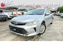 2016 Toyota Camry 2.0 G Sedan OFFER