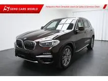 2018 BMW X3 2.0 xDrive30i Luxury SUV (TURBO + SPORTY) (TIPTOP CONDITION)