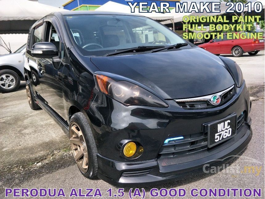 Perodua Alza 2010 Ez 1 5 In Selangor Automatic Mpv Black For Rm 28 800 4403445 Carlist My