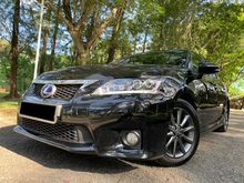 2013 Lexus CT200h 1.8 F Sport FULL SPEC FULL SERVIES RECORD BY LEXUS