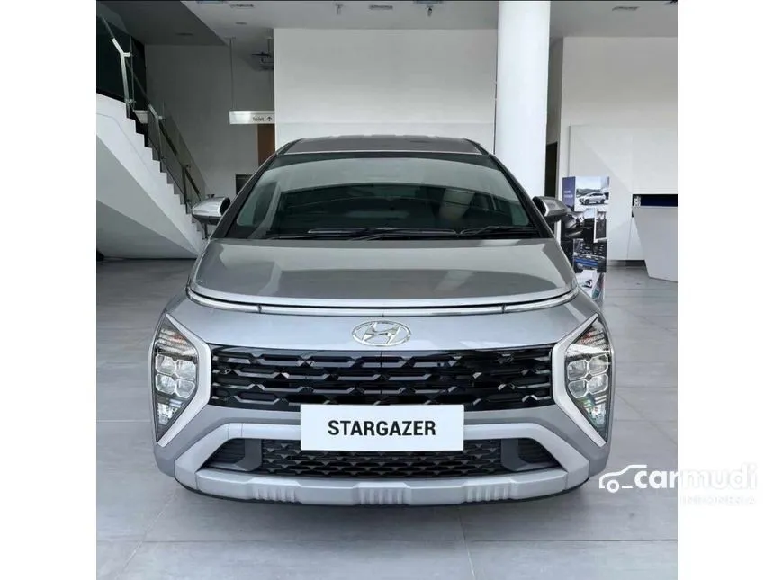 Jual Mobil Hyundai Stargazer 2023 Essential 1.5 di Jawa Barat Automatic Wagon Silver Rp 275.300.000