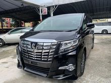 2016 Toyota Alphard 2.5 G S C Package MPV SUNROOF EDITION