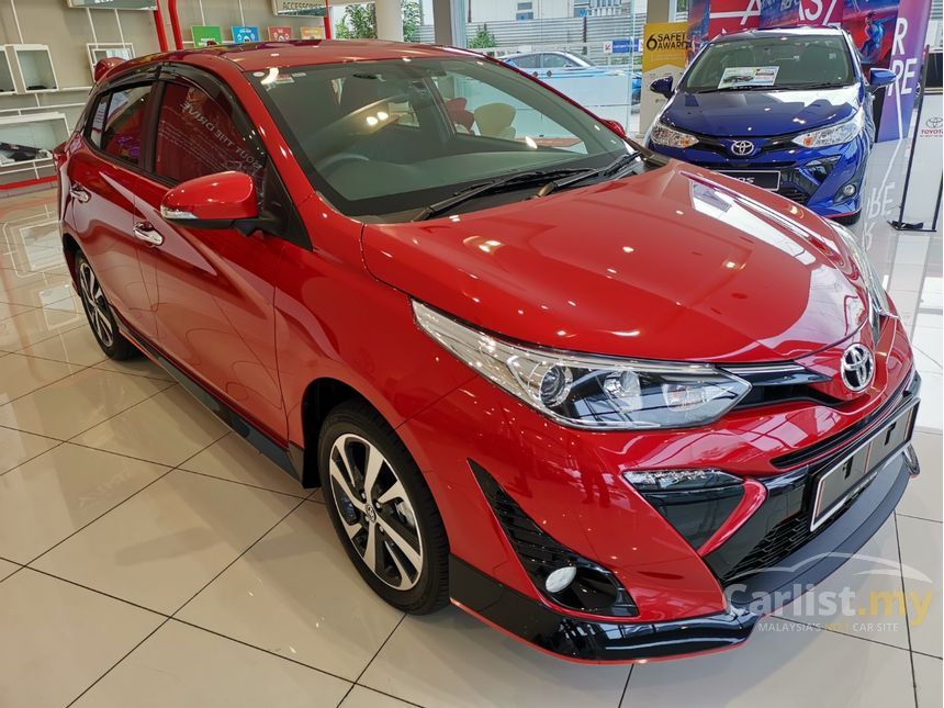 Toyota Yaris 2019 G 1.5 in Johor Automatic Hatchback Red 