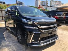 2015 Toyota Vellfire 2.5 ZG SUNROOF AERO KIT