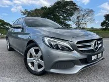 2017 Mercedes-Benz C180 1.6 Avantgarde (7G-TRONIC Plus) Sedan(One Careful Owner)(The Car Owner Takes Great Care Of The Maintenance)(View To Prove)