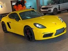 2020 Porsche 718 2.0 Cayman Coupe Negotiable