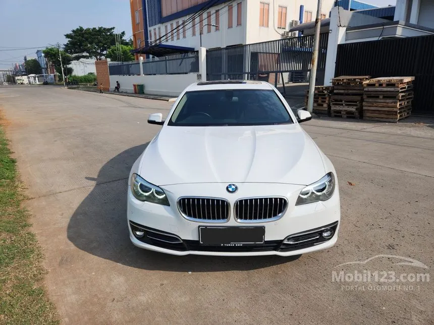 Jual Mobil BMW 520d 2015 Luxury 2.0 di DKI Jakarta Automatic Sedan Putih Rp 360.000.000
