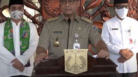 Anies Resmi Larang Warga Keluar – Masuk Jabodetabek