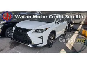 2017 Lexus RX200t 2.0 F Sport SUV 4WD PANROOF NO HIDDEN CHARGES