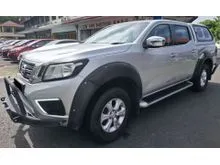 2018 NISSAN NAVARA NP300 DOUBLE CAB 2.5 A (TYPE V) 4WD (AT) (4X4) (GOOD CONDITION)TUNGSTEN SILVER - K23 92,000KMS 7-AT