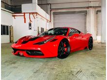 2015 Ferrari 458 Italia 4.5 Speciale Coupe