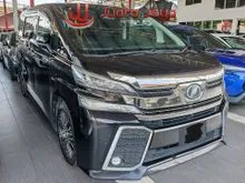 2016 Toyota Vellfire 2.5 ZG MPV MOST CHEAPEST IN JB (Fast Loan Approval , No Hidden Fee ) - Cars for sale
