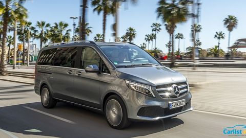 Mercedes-Benz Unveils New V-Class; EV Version Debuts At Frankfurt 2019