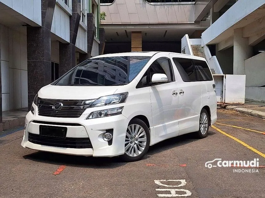 2012 Toyota Vellfire Z Van Wagon