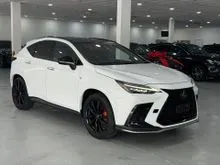 2023 Lexus NX350 2.4 F Sport SUV Panroof Full Spec Superb Condition