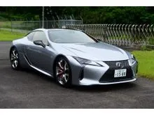 RARE 2022 Lexus LC 500 5.0 S Package Coupe with Rare Colour Sonic Iridium, Mark Levinson, Orange+Black Interior, WEST suspension - INCOMING STOCK
