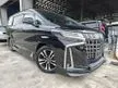 Recon 2019 Toyota Alphard 2.5 SC Sun Roof 3LED JBL H/Theatre 4Cam360View PCS LTA BSM Pilot Seat Leather Power Boot TRD Bodykits Unregister