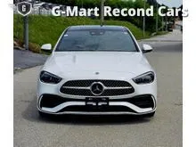 BURMESTER-PAN ROOF-360-2023 Mercedes-Benz C200 1.5 Avantgarde  AMG LINE LEATHER EXCLUSIVE PACKAGE