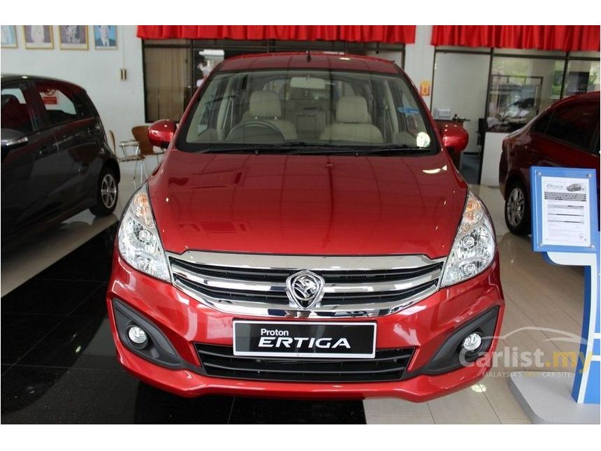 Proton Ertiga 2017 VVT 1.4 in Penang Automatic MPV Red for 