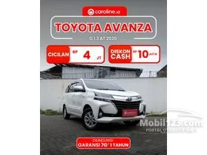2020 Toyota Avanza 1.3 G MPV