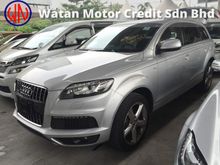 Audi Q7 3.0 TFSI Quattro S Line PRICE NO MORE GST,TRUE YEAR 13-UNREG,FACELIFT,NEW DESIGN STEERING N GEARKNOB,POWER BOOT,MMI-2,PADDLE SHIFT,FREE GIFTS