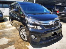 2013 Used Toyota Vellfire 2.4 Z Golden Eyes Z/ZA/ZG/VL