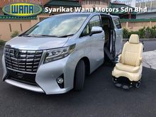 2016 Toyota Alphard 3.5 GF Electric Wel-Chair for Disable Person (Full SPEC)