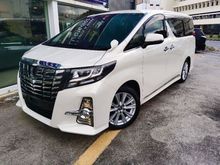 2016 Toyota Alphard 2.5 S EDITION